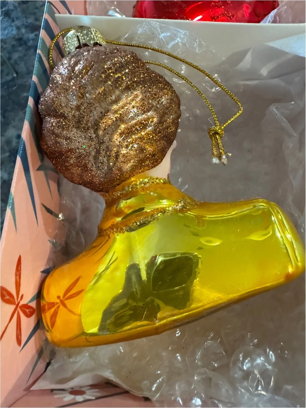 Golden Girls Blown Glass Ornaments